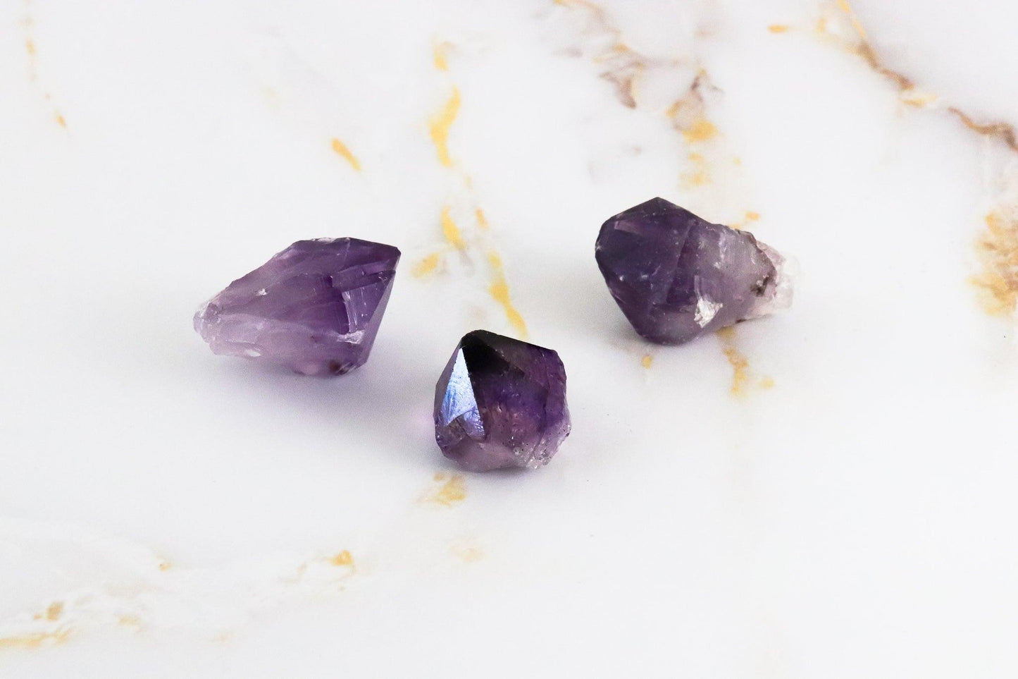 Natural Amethyst points
